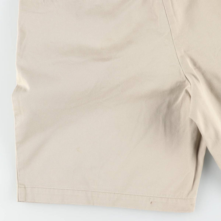 Ralph Lauren POLO by Ralph Lauren TYLER SHORT Two-Pleat Chino Shorts, Men's Size W36 (approx.) cotton Beige type Vintage Second Hand