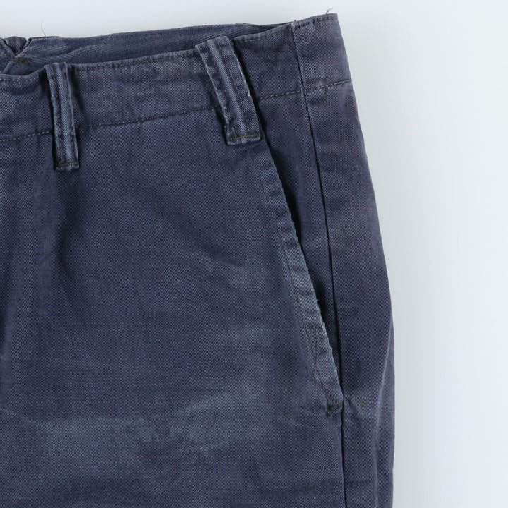 Ralph Lauren POLO RALPH LAUREN STRAIGHT FIT Chino Shorts, Men's Size W34 (approx.) cotton navy blue type Vintage Second Hand