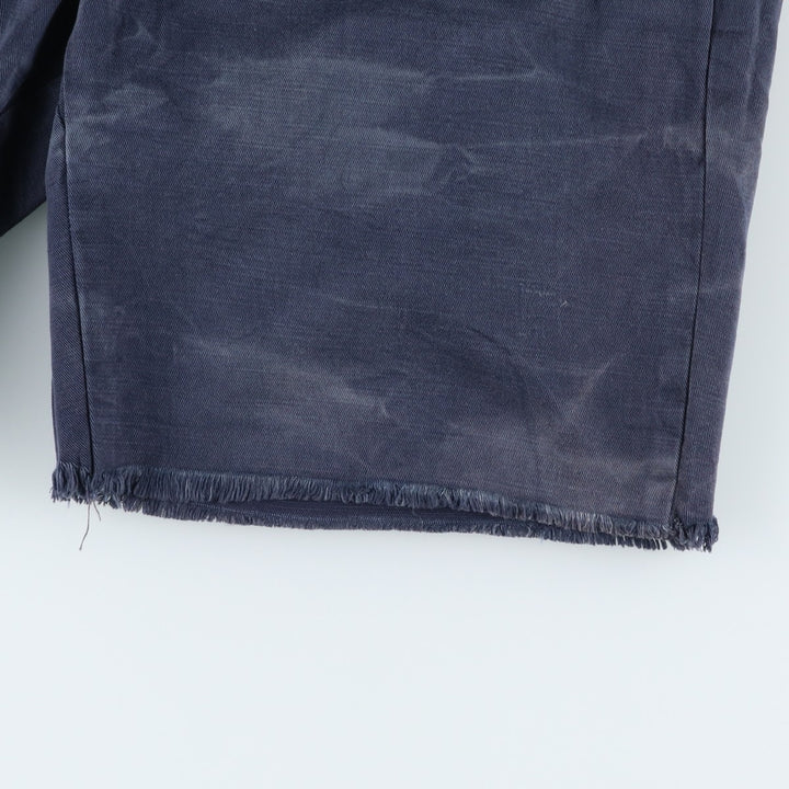 Ralph Lauren POLO RALPH LAUREN STRAIGHT FIT Chino Shorts, Men's Size W34 (approx.) cotton navy blue type Vintage Second Hand