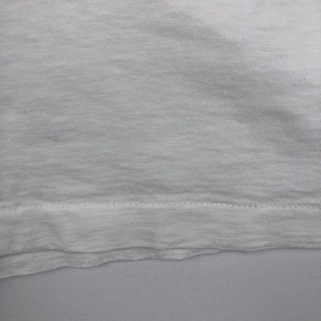 90'S SUNRISE Creazione di Adamo (The Creation of Adam) Art T-shirt, Men's XL equivalent, Vintage cotton white type Vintage Second Hand
