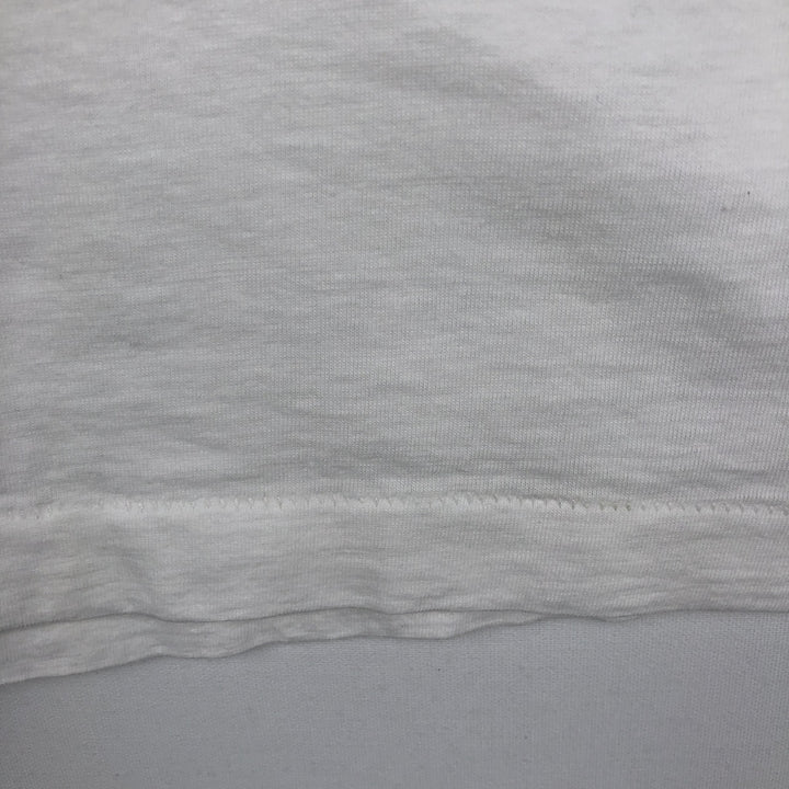 90'S SUNRISE Creazione di Adamo (The Creation of Adam) Art T-shirt, Men's XL equivalent, Vintage cotton white type Vintage Second Hand