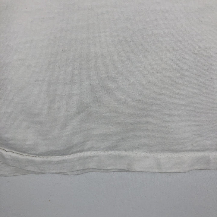 90'S ONEITA ONE PLANET ONE PEOPLE Art T-shirt, Men's Size L (approx.), Vintage cotton white type Vintage Second Hand