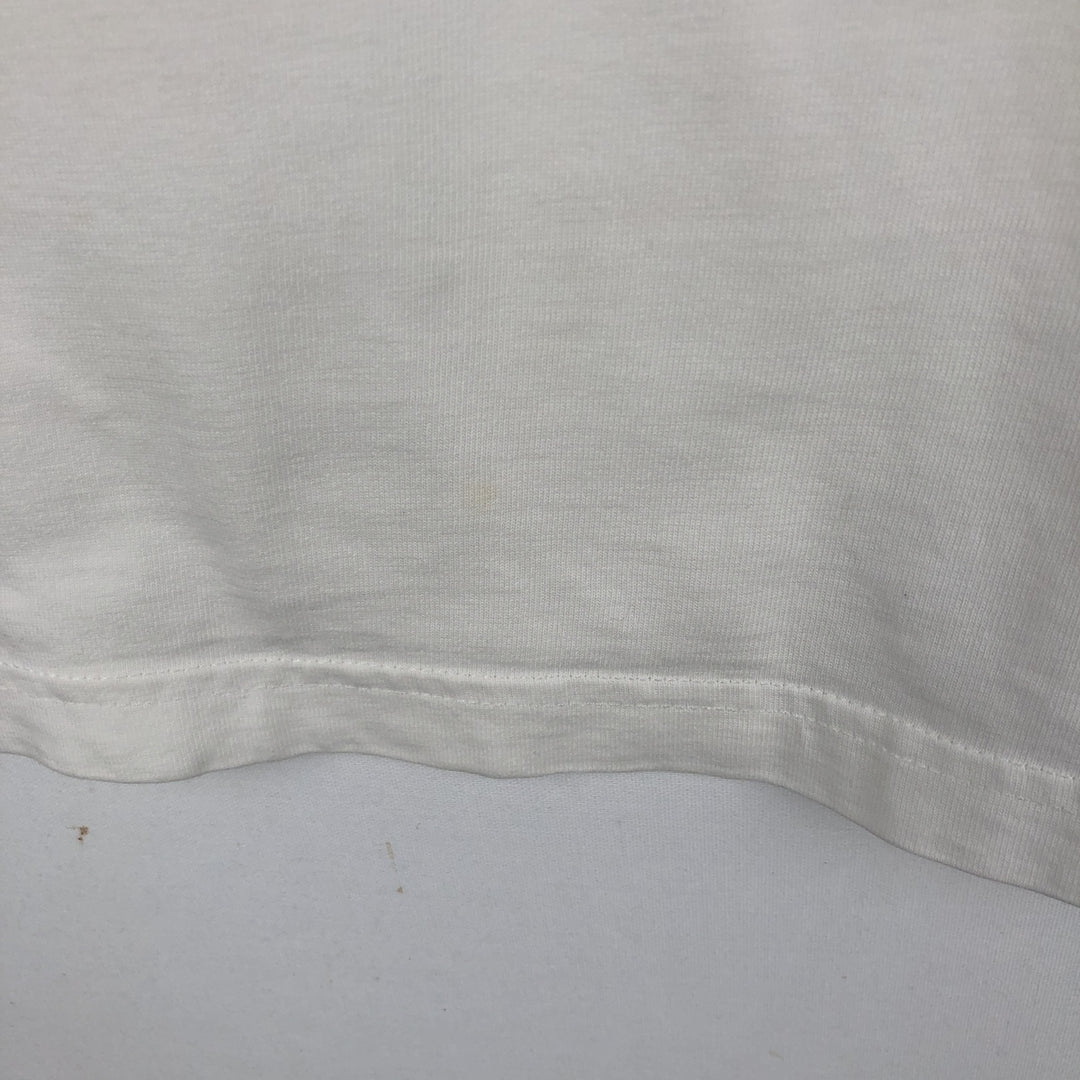 90'S J.DAVID Art T-shirt, Made in Canada, Men's Size L (approx.), Vintage cotton white type Vintage Second Hand