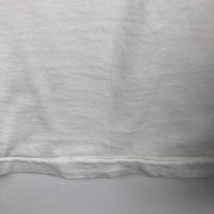 90'S ONEITA Elegant blenny Art T-shirt, Men's XL equivalent, Vintage cotton white type Vintage Second Hand