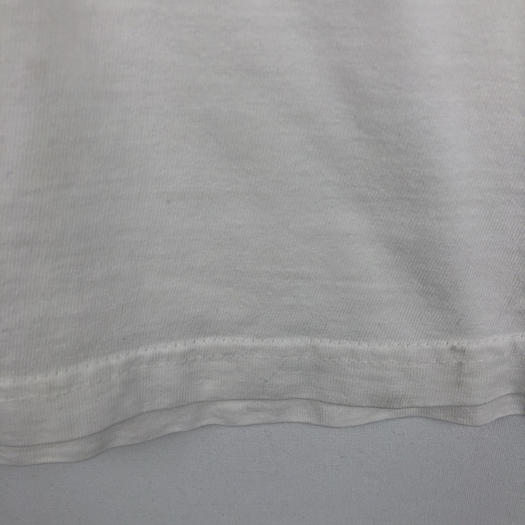 90'S Roche Art T-shirt, Made in USA, Men's Size M (approx.), Vintage cotton white type Vintage Second Hand