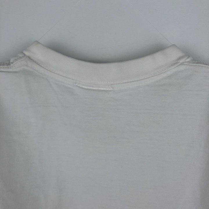 90'S Roche Art T-shirt, Made in USA, Men's Size M (approx.), Vintage cotton white type Vintage Second Hand