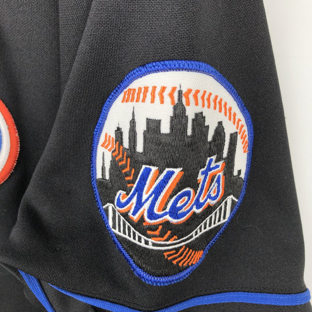 Majestic MLB New York Mets Game Shirt Baseball Shirt Men's Size L unclear black type Vintage Second Hand