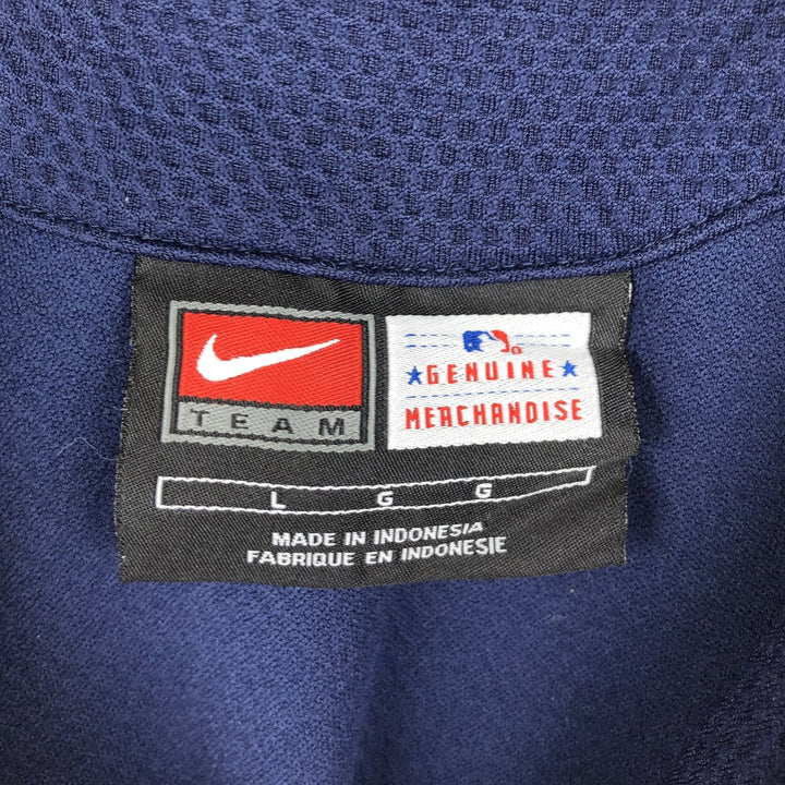 ~2000'S Nike TEAM MLB Detroit Tigers Eagle Pattern Tiger Pattern Game Shirt Baseball Shirt polyester navy blue type Vintage Second Hand