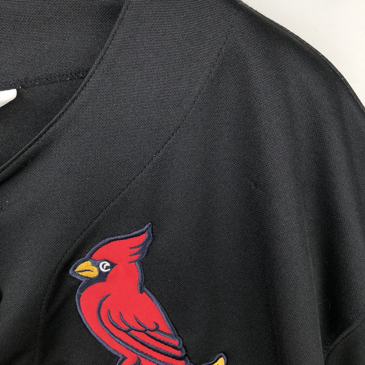 Russell St. Louis Cardinals MLB Game Shirt Baseball Shirt Men's XL (approx.) polyester black type Vintage Second Hand