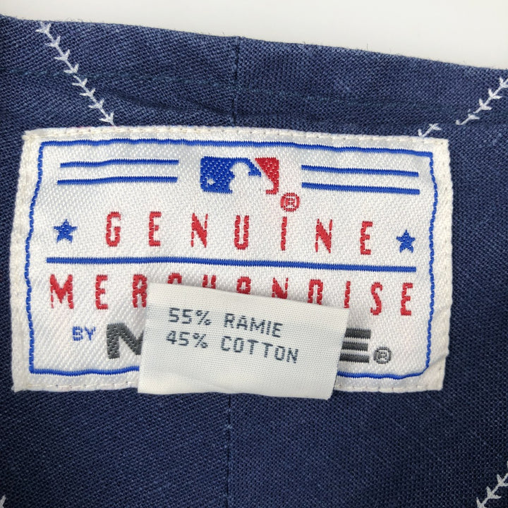 90'S MIRAGE MLB Seattle Mariners Stripe Pattern Game Shirt Baseball Shirt Men's Size M (Equivalent) Vintage others navy blue type Vintage Second Hand