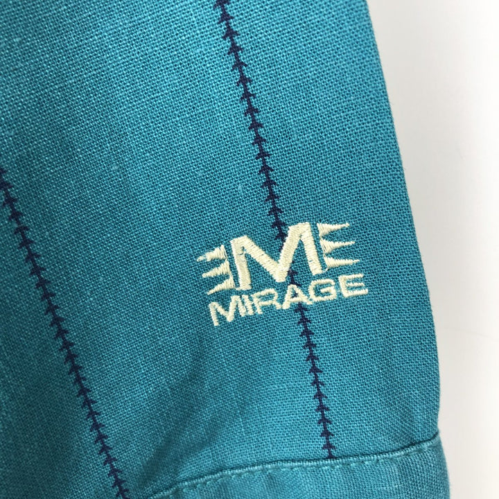 90'S MIRAGE MLB Seattle Mariners Stripe Pattern Game Shirt Baseball Shirt Men's Size M (Equivalent) Vintage others navy blue type Vintage Second Hand