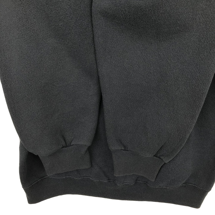 Vintage 90'S HONORS plain blank sweatshirt, made in the USA, size M, men's cotton black type Vintage Second Hand