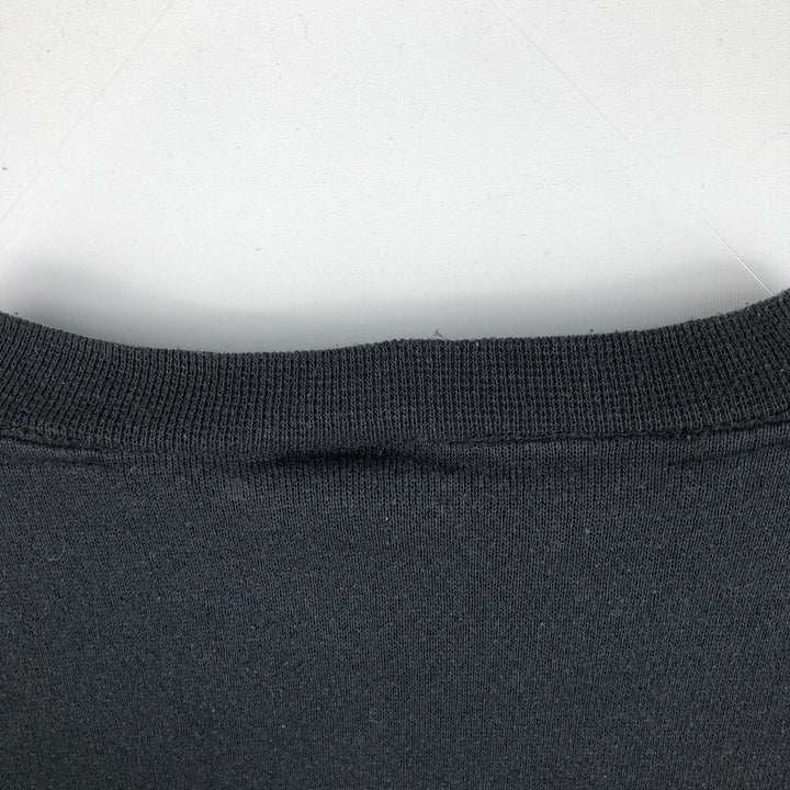 Vintage 90'S HONORS plain blank sweatshirt, made in the USA, size M, men's cotton black type Vintage Second Hand