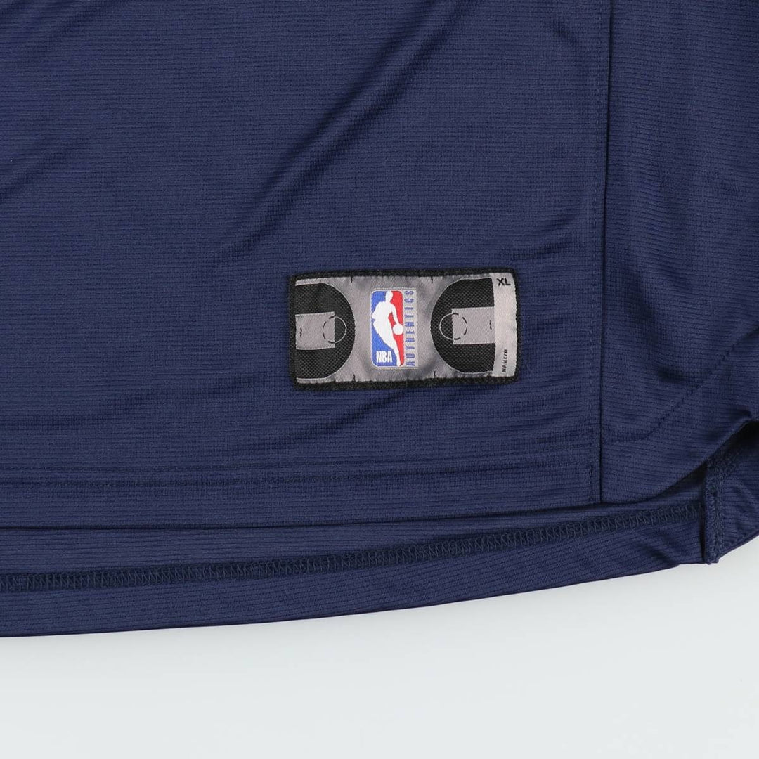Fanatics NBA UTAH JAZZ V-neck Game Shirt Replica Uniform (Men's XL equivalent) polyester navy blue type Vintage Second Hand