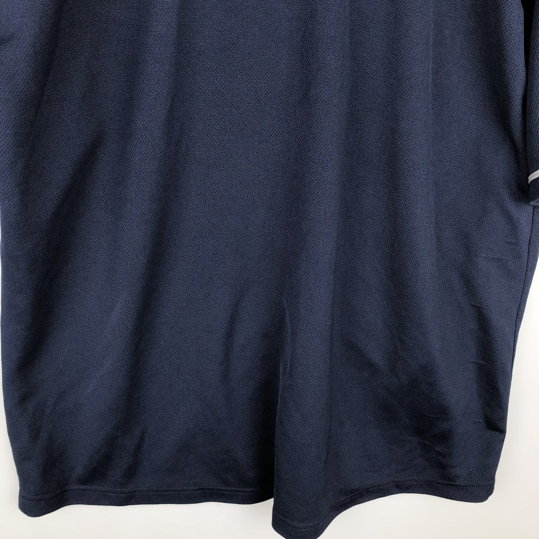 MLB Los Angeles Dodgers Game Shirt Baseball Shirt Men's Size L (approx.) polyester navy blue type Vintage Second Hand
