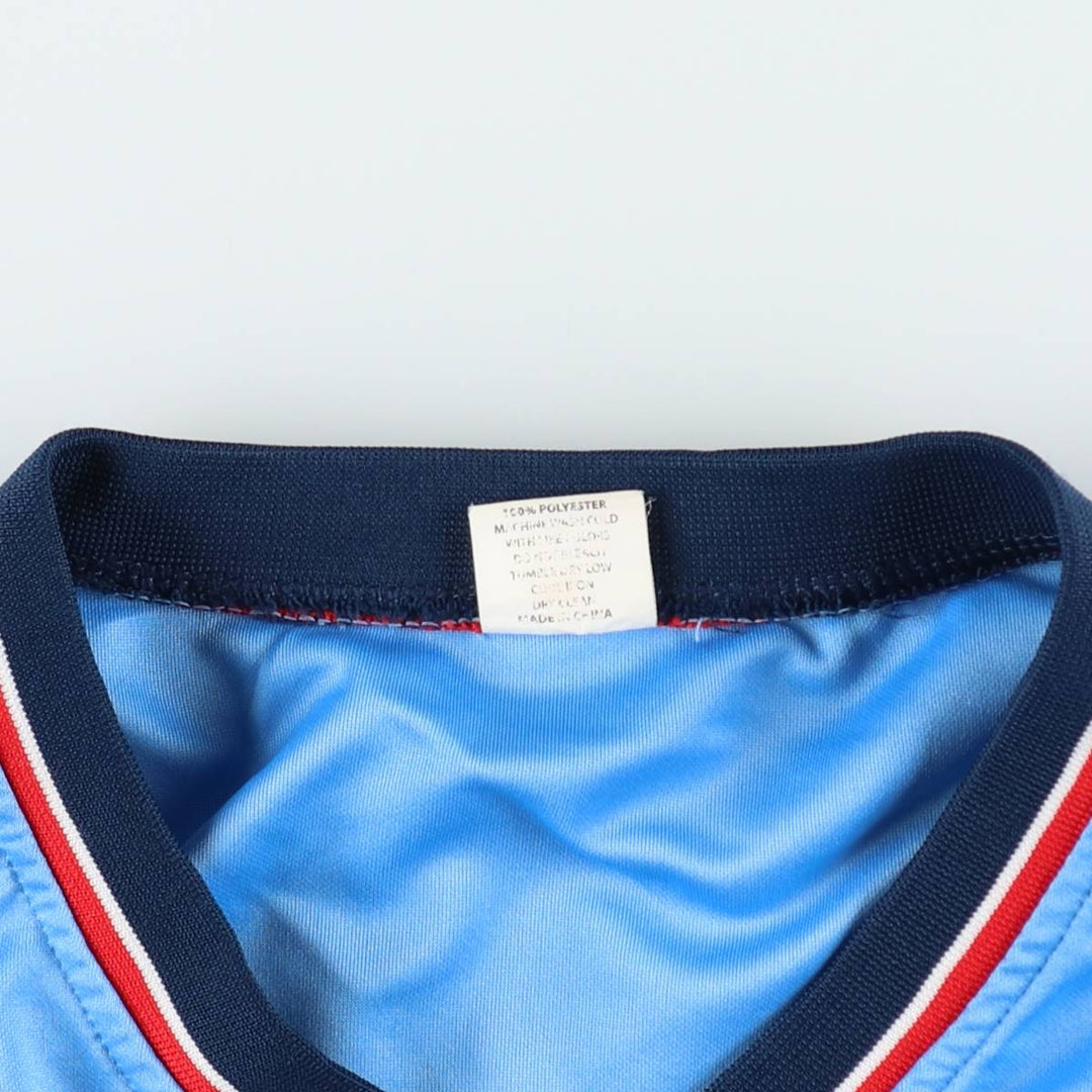 MLB St. Louis Cardinals V-neck Game Shirt Baseball Shirt Men's XL (approx.) polyester Blue type light blue Vintage Second Hand