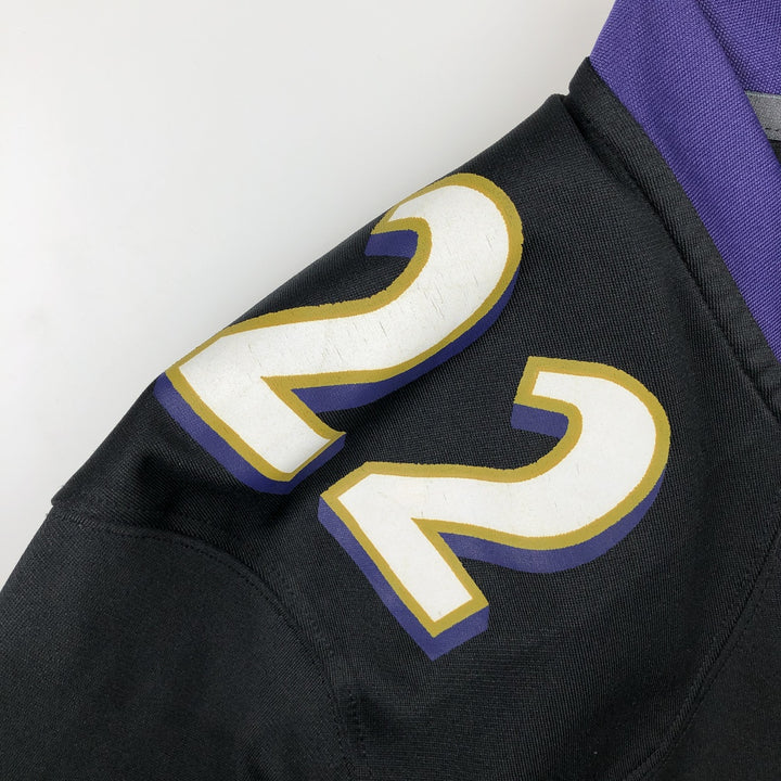 Nike NFL Baltimore Ravens V-neck Game Shirt Football Shirt (Men's Size M) polyester black type Vintage Second Hand