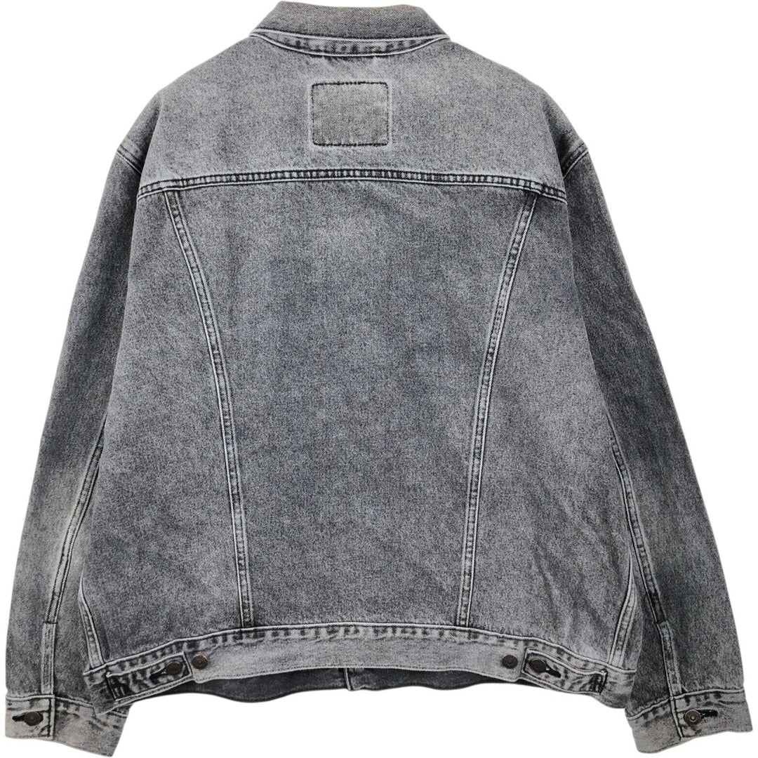 Levi's denim jacket, denim jacket, men's size XL cotton gray type Vintage Second Hand