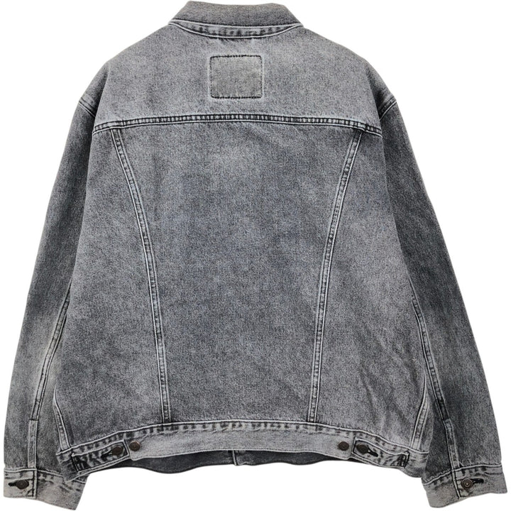 Levi's denim jacket, denim jacket, men's size XL cotton gray type Vintage Second Hand