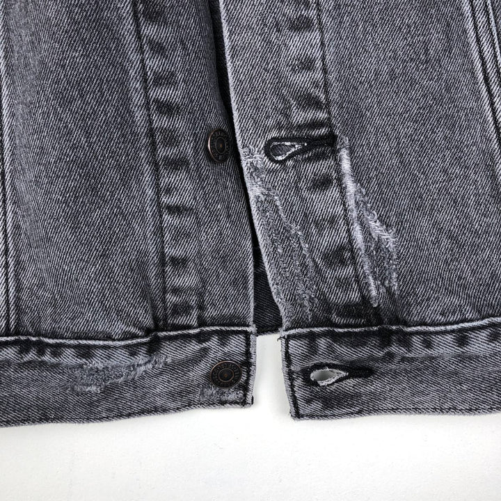 Levi's denim jacket, denim jacket, men's size XL cotton gray type Vintage Second Hand
