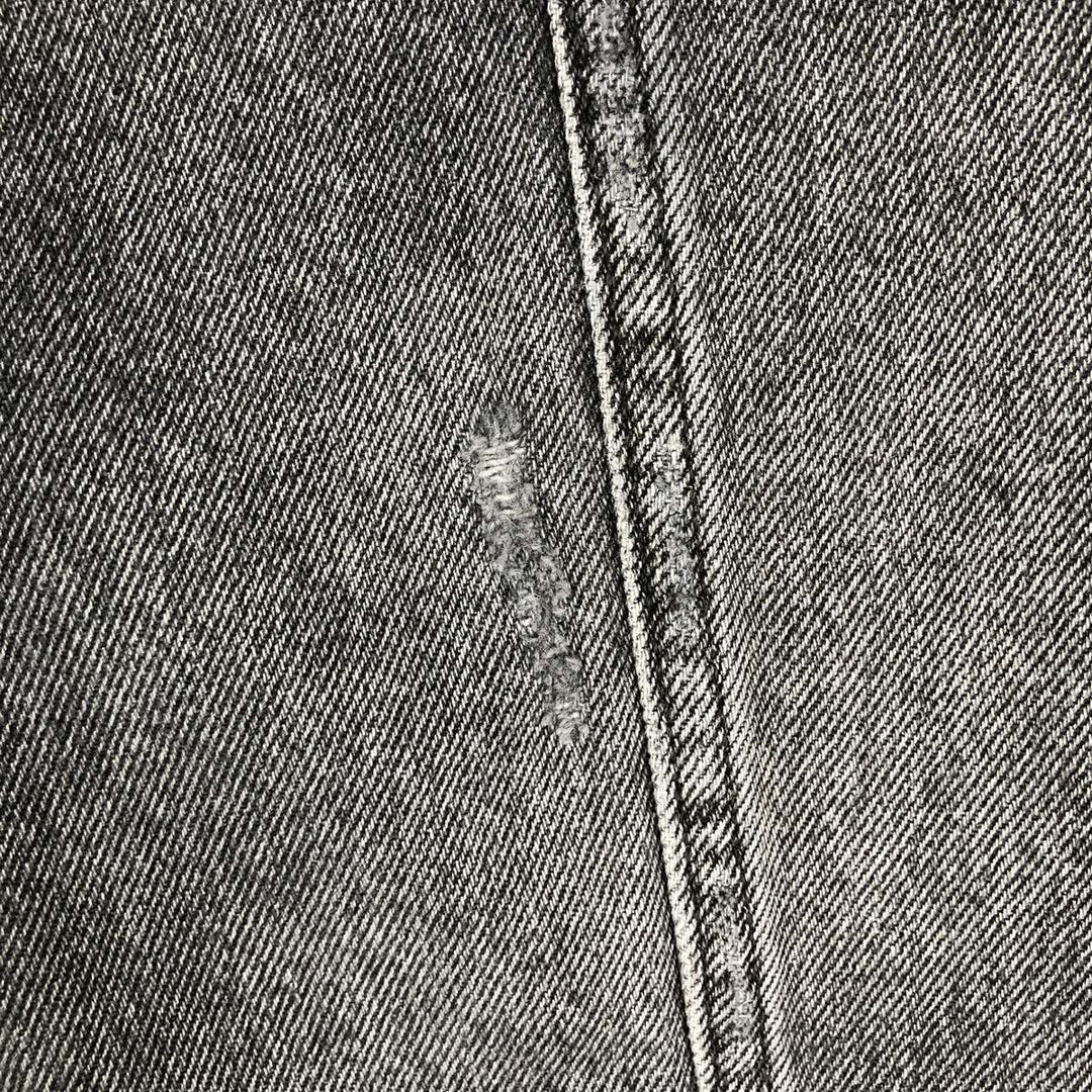 Levi's denim jacket, denim jacket, men's size XL cotton gray type Vintage Second Hand