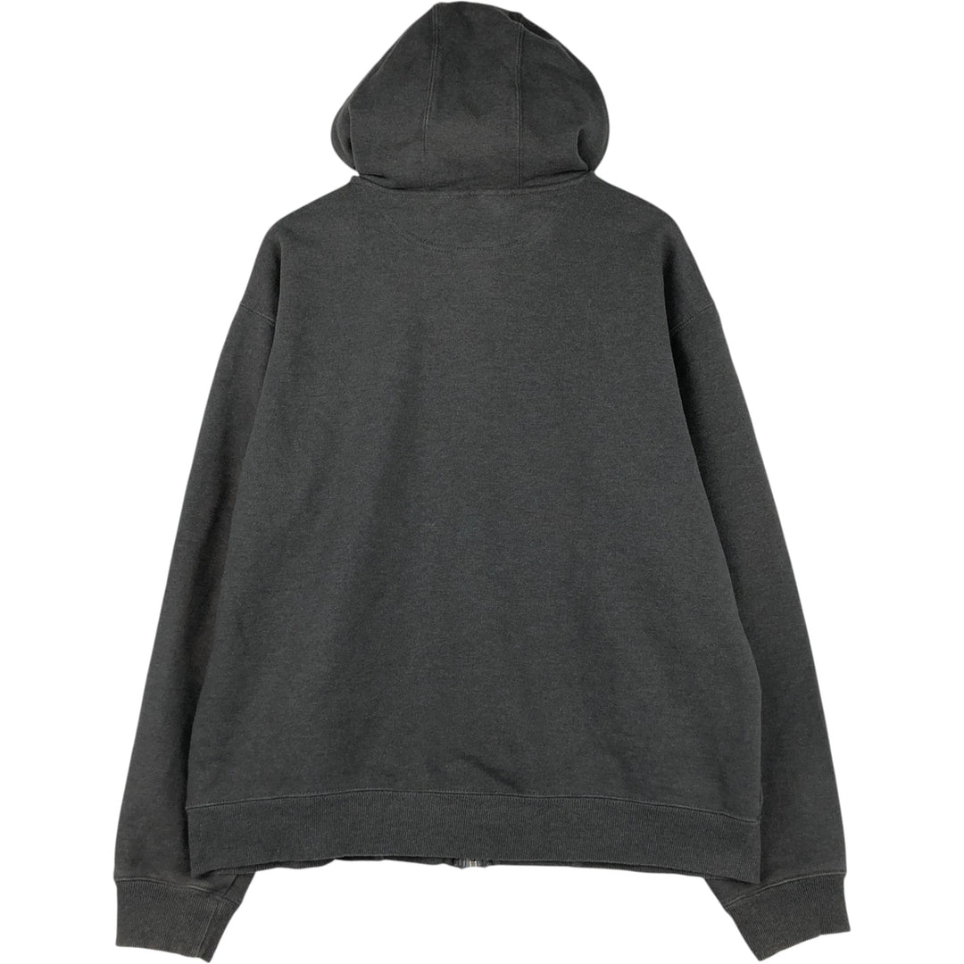 Dickies Sweat Full Zip Hoodie Men's XL cotton gray type Vintage Second Hand
