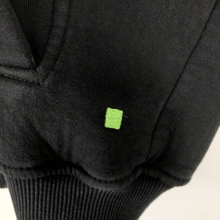 Hugo Boss HUGO BOSS Sweat Full-Zip Hoodie, Men's Size M (approx.) unclear black type Vintage Second Hand