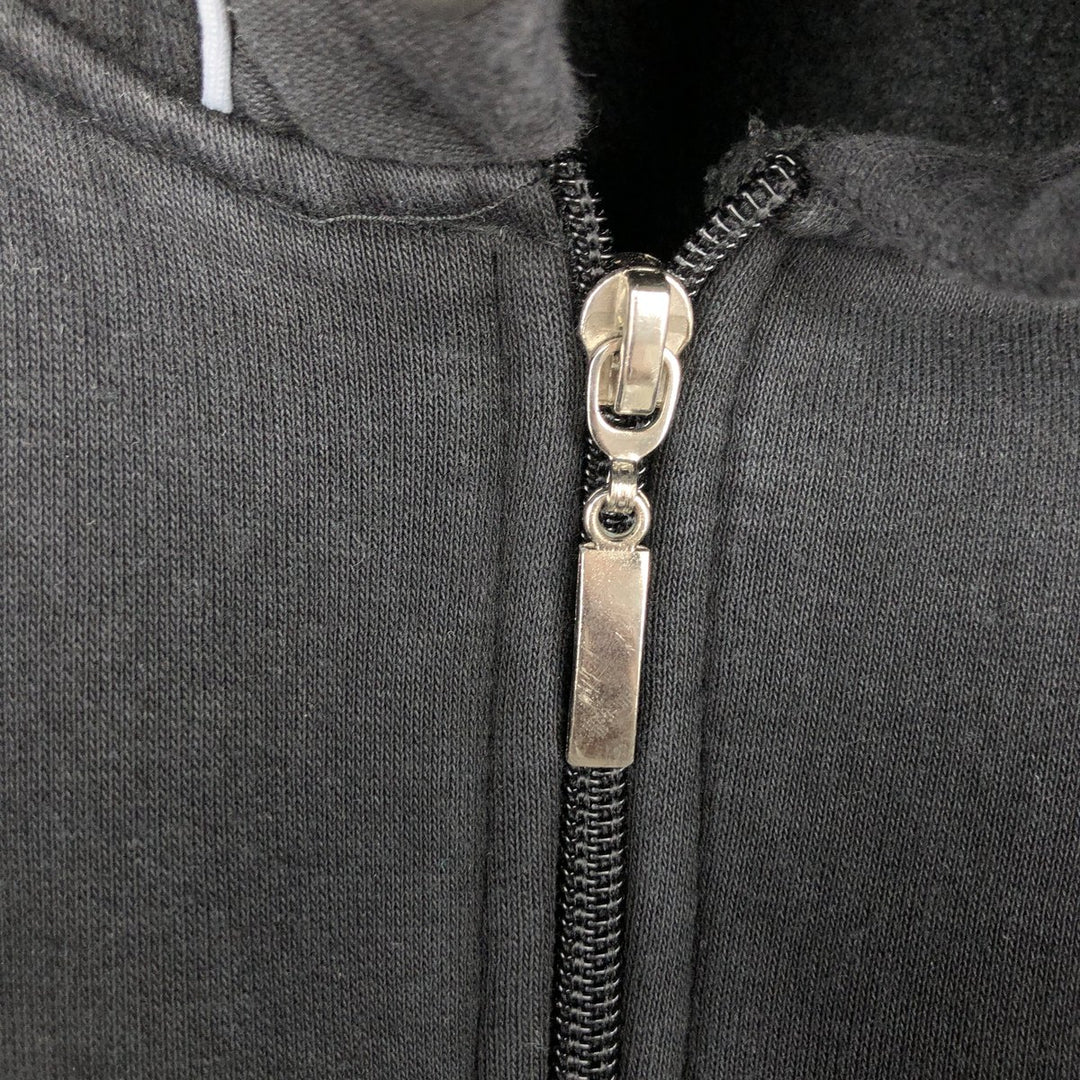 Hugo Boss HUGO BOSS Sweat Full-Zip Hoodie, Men's Size M (approx.) unclear black type Vintage Second Hand