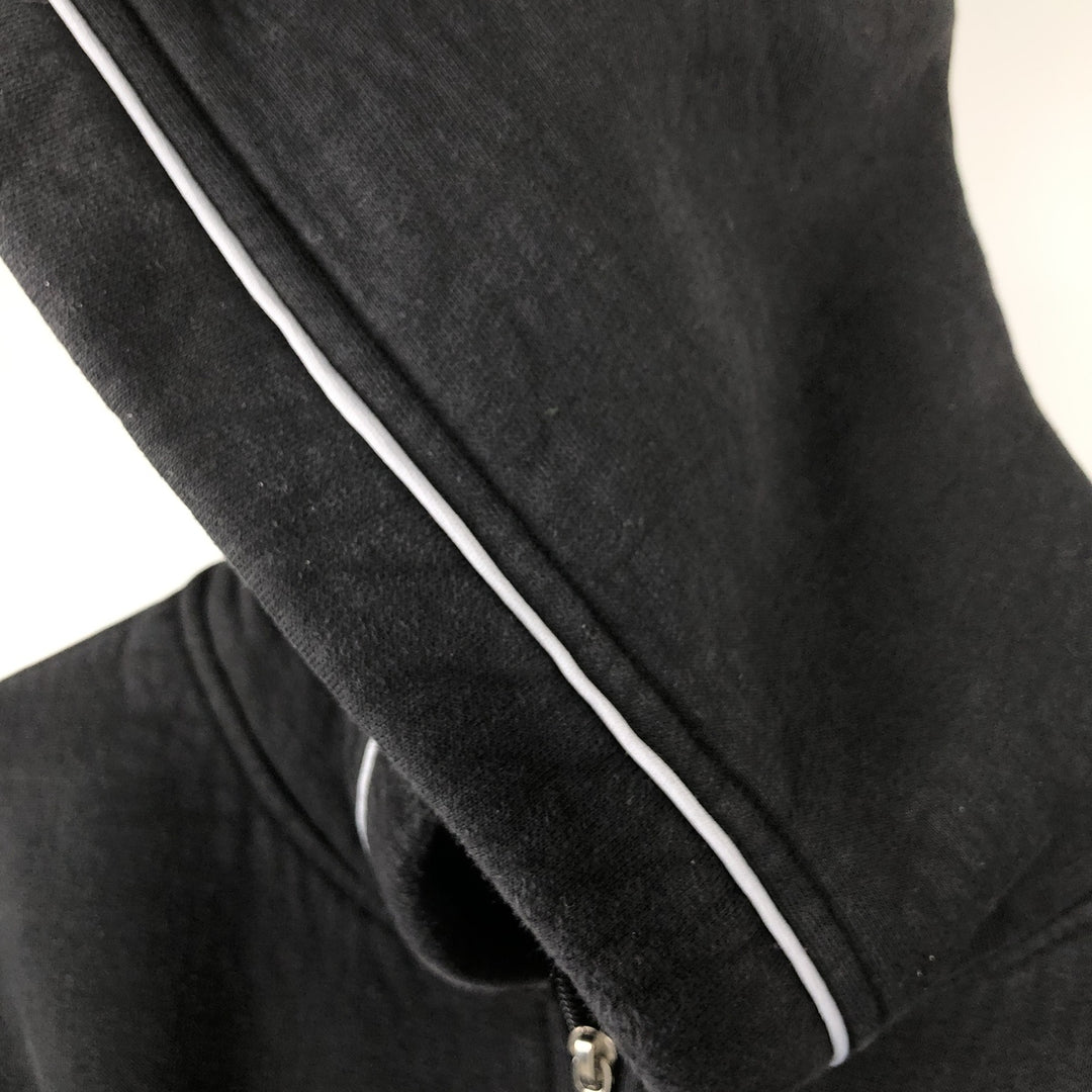 Hugo Boss HUGO BOSS Sweat Full-Zip Hoodie, Men's Size M (approx.) unclear black type Vintage Second Hand