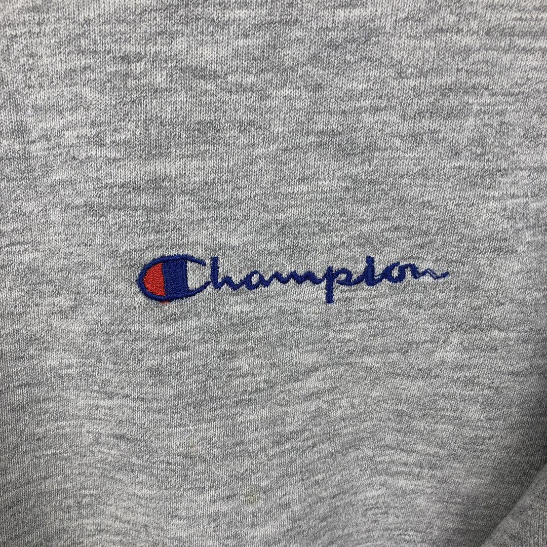 90'S Champion Authentic Athletic Apparel One-Point Logo Sweatshirt, Men's XXL equivalent. cotton gray type Vintage Second Hand