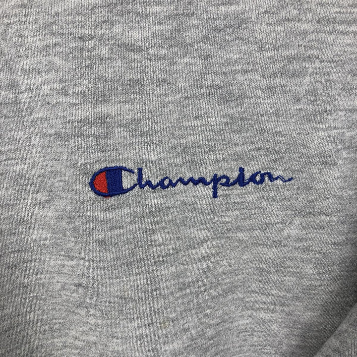 90'S Champion Authentic Athletic Apparel One-Point Logo Sweatshirt, Men's XXL equivalent. cotton gray type Vintage Second Hand