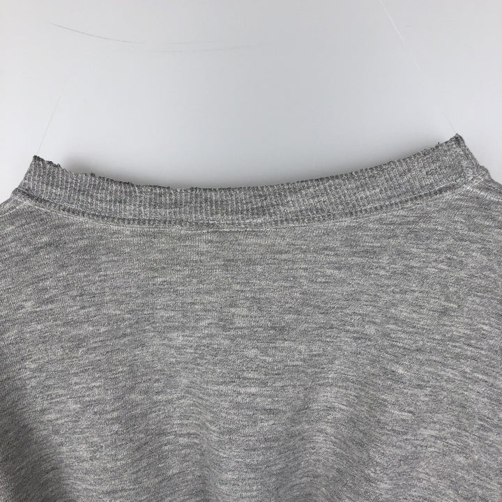 90'S Champion Authentic Athletic Apparel One-Point Logo Sweatshirt, Men's XXL equivalent. cotton gray type Vintage Second Hand