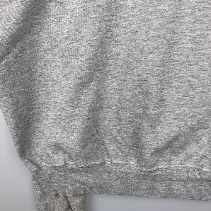 90'S Champion Authentic Athletic Apparel One-Point Logo Sweatshirt, Men's XXL equivalent. cotton gray type Vintage Second Hand