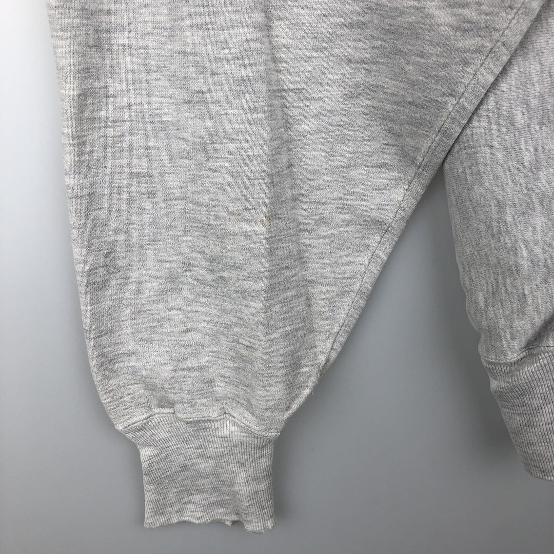 90'S Champion Reverse Weave Embroidered Tag College Sweatshirt, Men's Size L (Equivalent), Vintage cotton gray type Vintage Second Hand