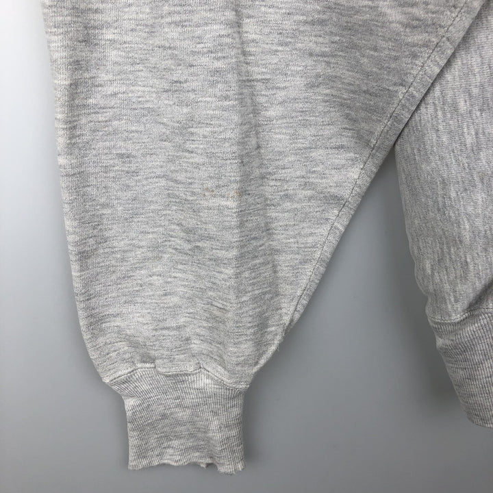 90'S Champion Reverse Weave Embroidered Tag College Sweatshirt, Men's Size L (Equivalent), Vintage cotton gray type Vintage Second Hand
