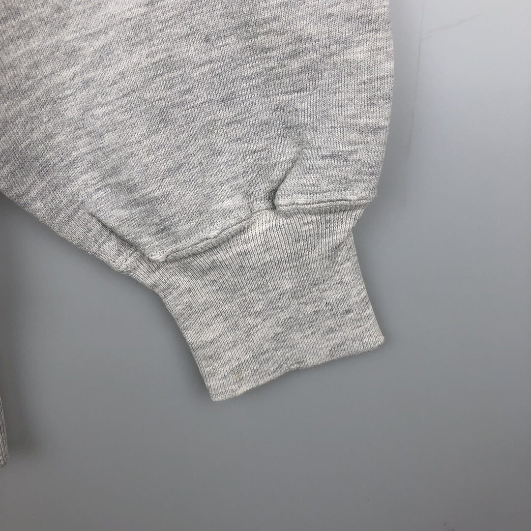 90'S Champion Reverse Weave Embroidered Tag College Sweatshirt, Men's Size L (Equivalent), Vintage cotton gray type Vintage Second Hand