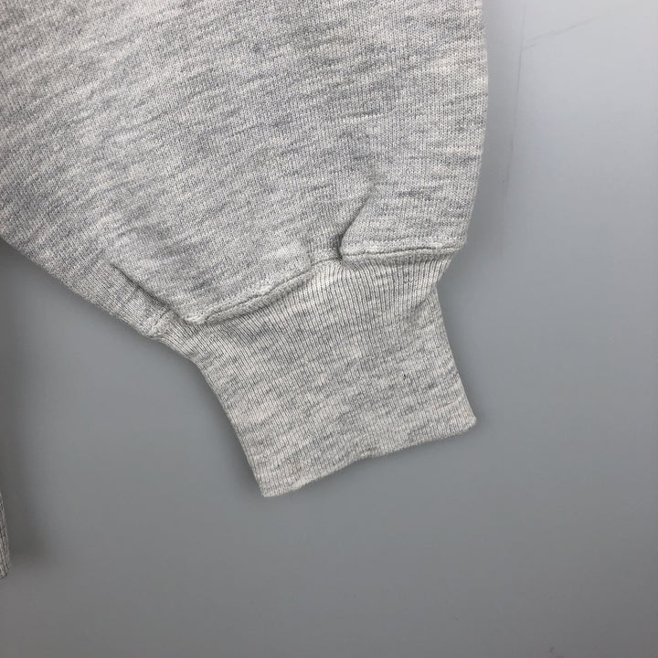 90'S Champion Reverse Weave Embroidered Tag College Sweatshirt, Men's Size L (Equivalent), Vintage cotton gray type Vintage Second Hand