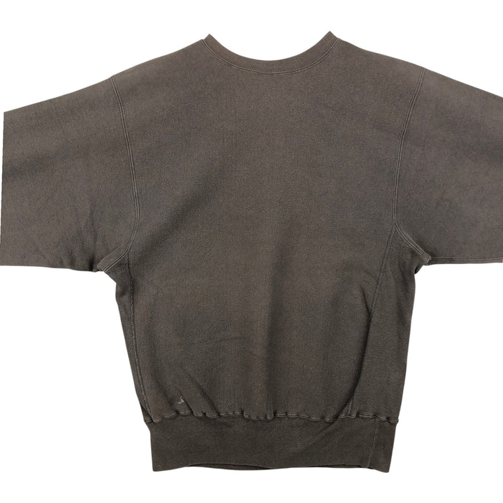 90'S Champion Reverse Weave College Sweatshirt, Made in USA, Men's XL, Vintage cotton brown type Vintage Second Hand
