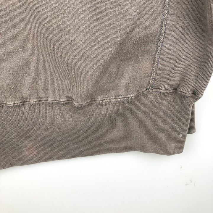 90'S Champion Reverse Weave College Sweatshirt, Made in USA, Men's XL, Vintage cotton brown type Vintage Second Hand