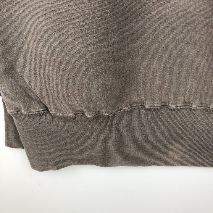 90'S Champion Reverse Weave College Sweatshirt, Made in USA, Men's XL, Vintage cotton brown type Vintage Second Hand