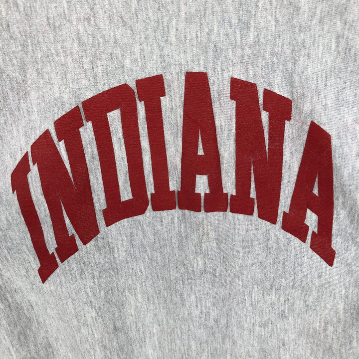90'S Champion Reverse Weave College Sweatshirt, Made in USA, Men's Size L, Vintage cotton gray type Vintage Second Hand