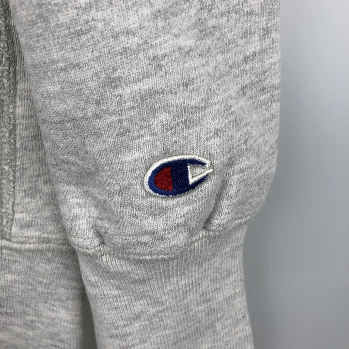 90'S Champion Reverse Weave College Sweatshirt, Made in USA, Men's Size L, Vintage cotton gray type Vintage Second Hand