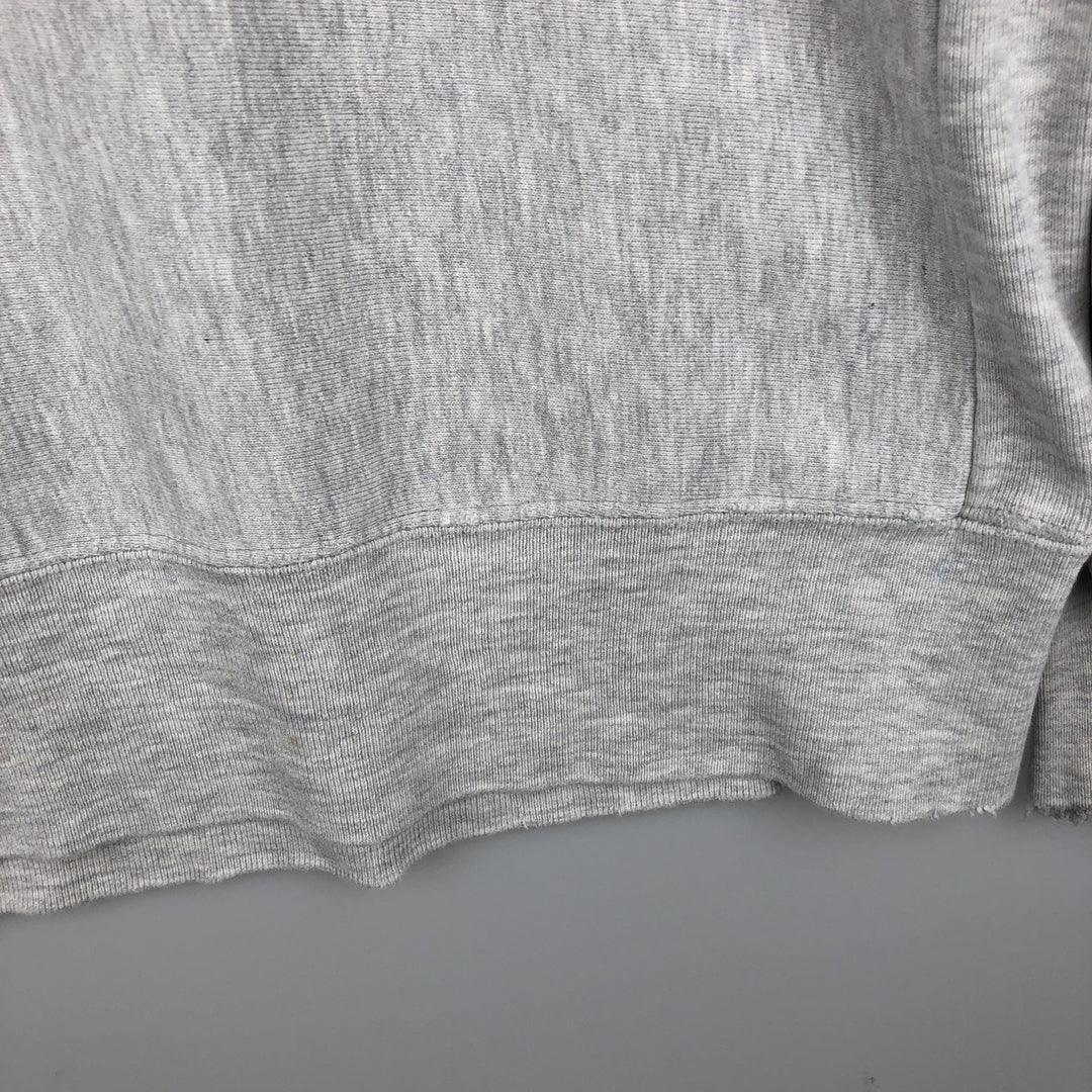 90'S Champion Reverse Weave Logo Sweatshirt, Made in USA, Men's XL, Vintage cotton gray type Vintage Second Hand