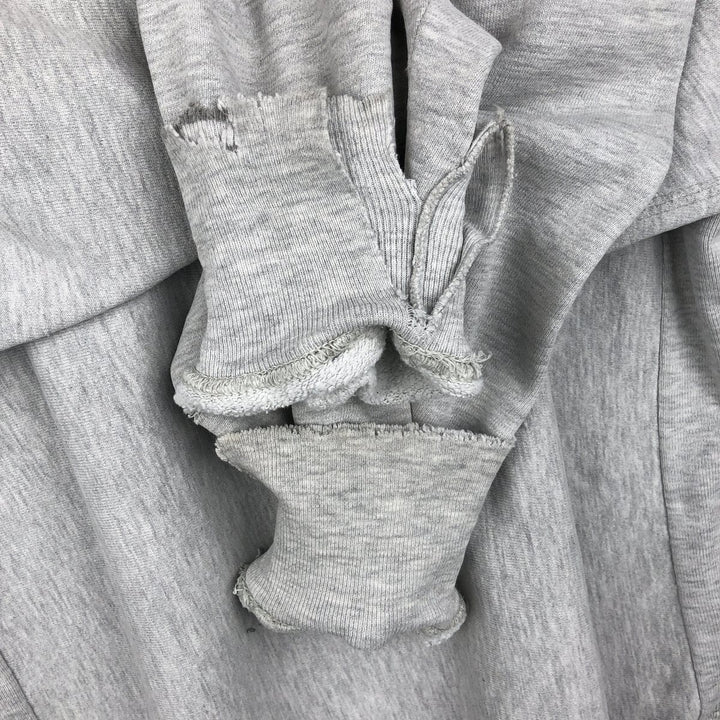 90'S Champion Reverse Weave Logo Sweatshirt, Made in USA, Men's XL, Vintage cotton gray type Vintage Second Hand