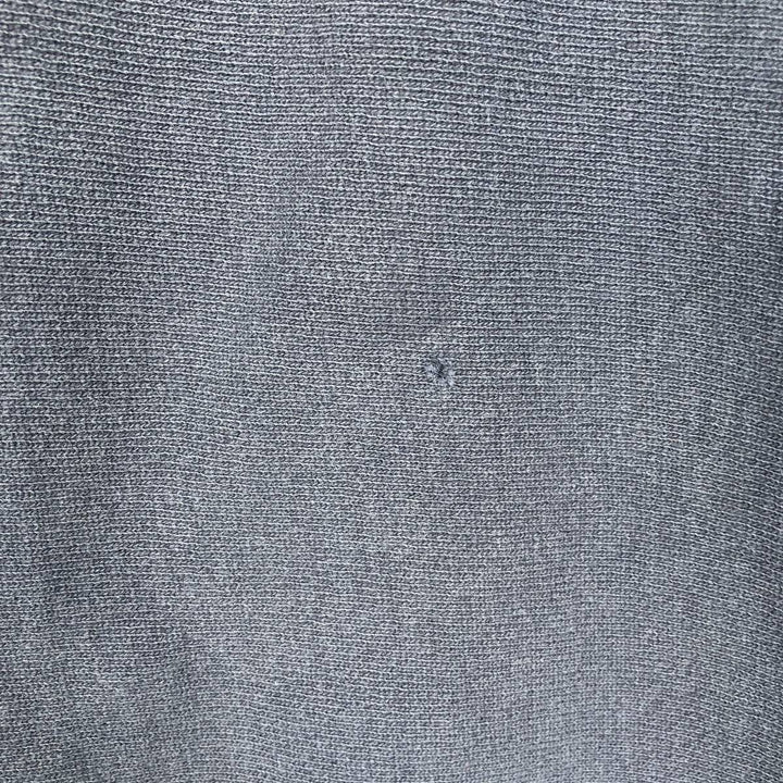 90'S Champion Reverse Weave Embroidered Tag One Point Logo Sweatshirt Trainer Made in USA Men's L size cotton navy blue type Vintage Second Hand