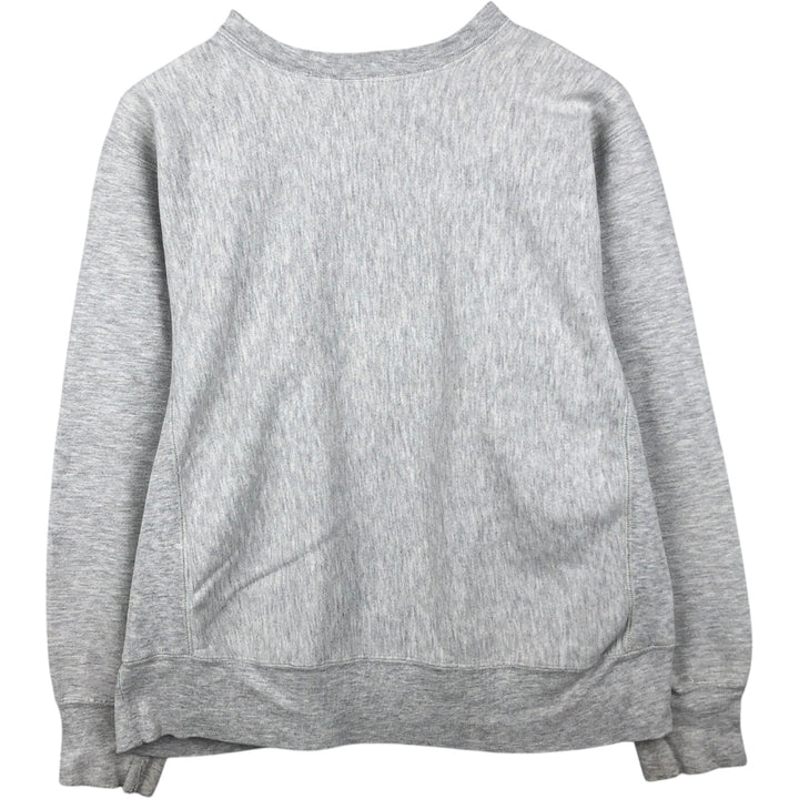 80'S Champion Reverse Weave Tricot Tag College Sweatshirt, Made in USA, Men's L, Vintage cotton gray type Vintage Second Hand