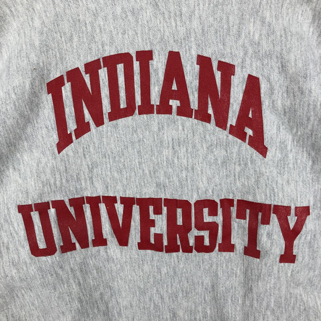 80'S Champion Reverse Weave Tricot Tag College Sweatshirt, Made in USA, Men's L, Vintage cotton gray type Vintage Second Hand