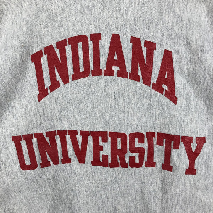 80'S Champion Reverse Weave Tricot Tag College Sweatshirt, Made in USA, Men's L, Vintage cotton gray type Vintage Second Hand