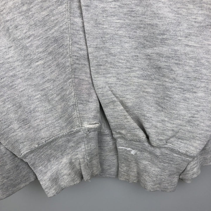 80'S Champion Reverse Weave Tricot Tag College Sweatshirt, Made in USA, Men's L, Vintage cotton gray type Vintage Second Hand