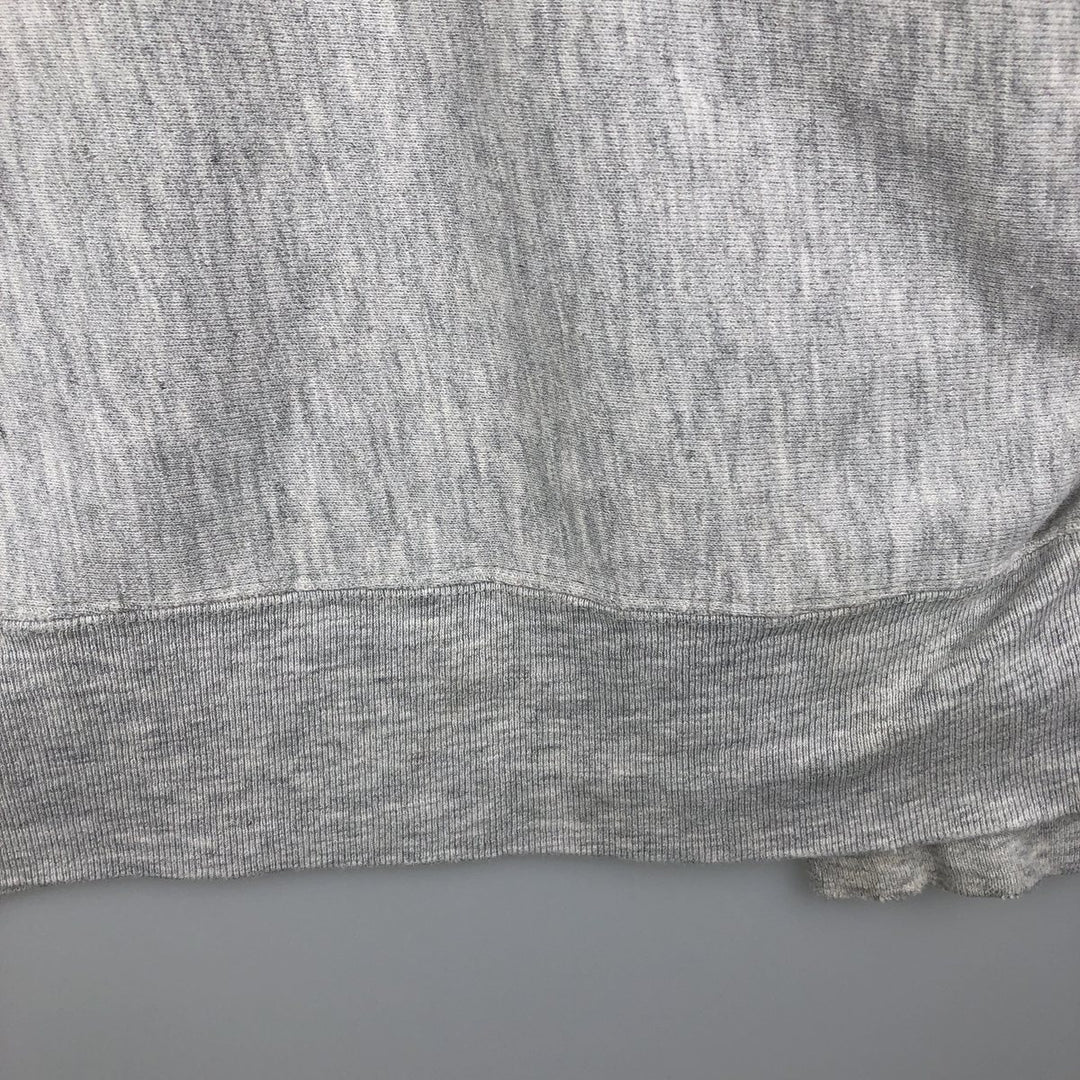 80'S Champion Reverse Weave Tricot Tag College Sweatshirt, Made in USA, Men's L, Vintage cotton gray type Vintage Second Hand